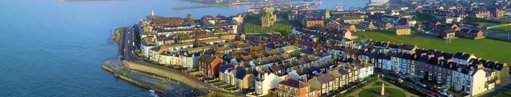 Areal View of the Headland in Hartlepool